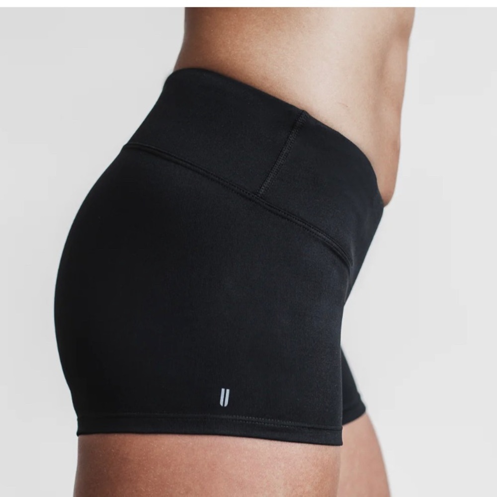 NoBull black midrise 2” shorts